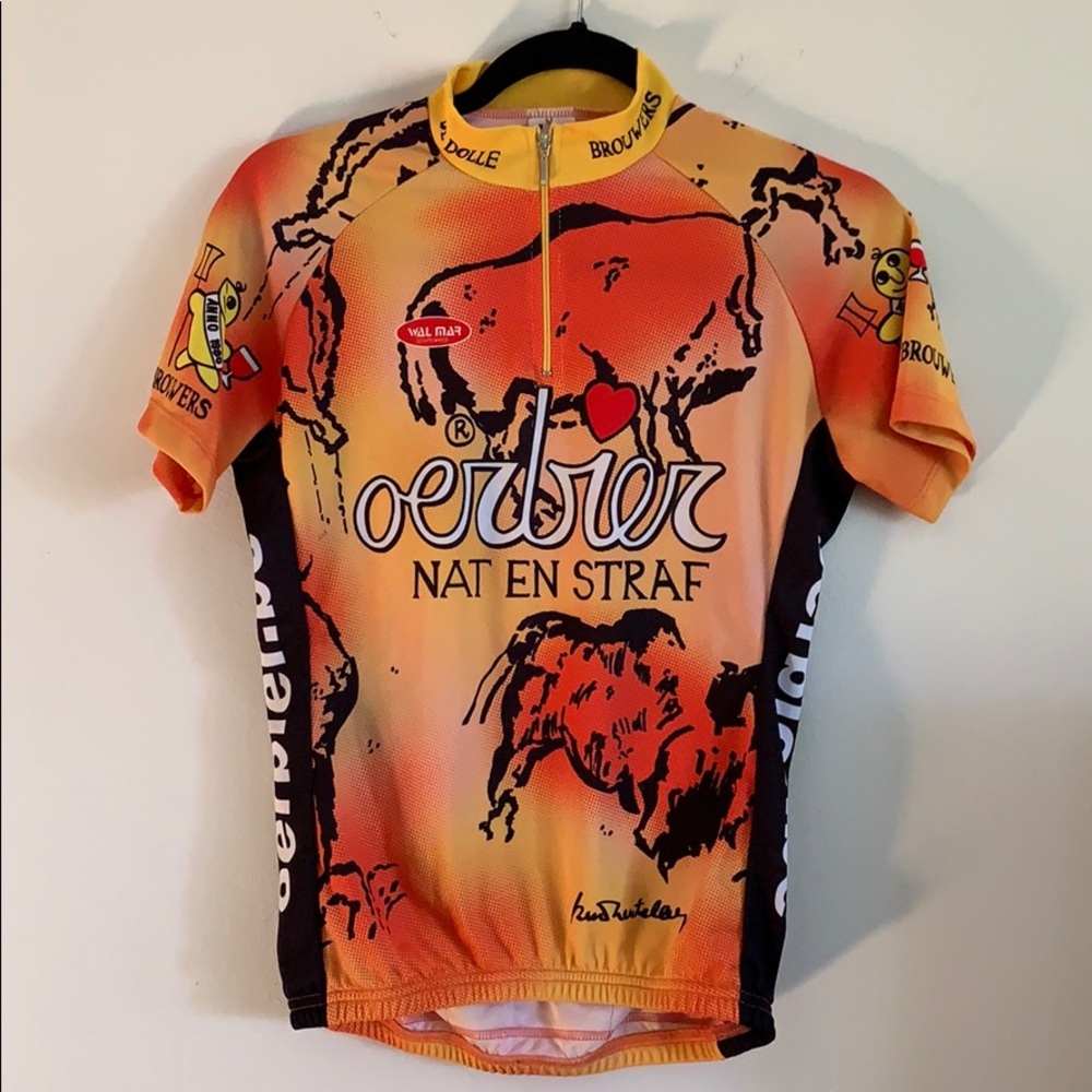 NWOT Oerbier Belgian Beer Bike Jersey
